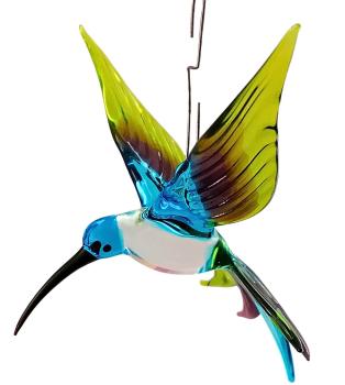 Hängevogel, Kolibri (blau-lila-grün)